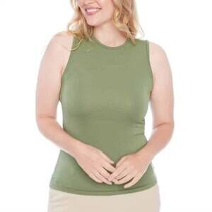 NEW ILTM provence sleeveless top in dill